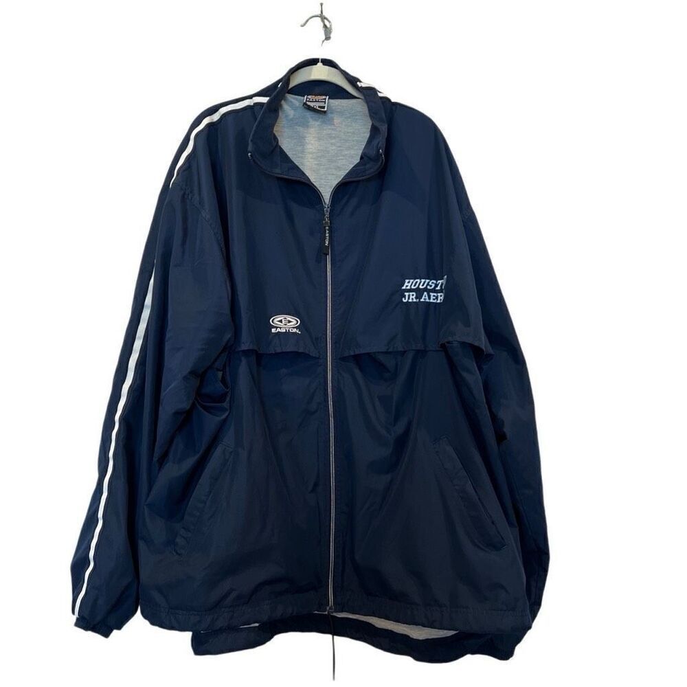 Vintage Easton Houston JR AEROS Navy Jacket 3XL